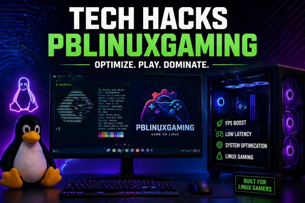 Tech hacks pblinuxgaming